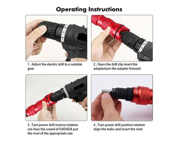 Rivet Nut Gun Adaptor
