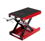 Motorbike Stand Motorcycle Scissor Lift Jack Hoist Repair Work Bench