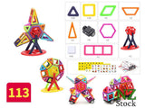 NEW Magnetic Building Blocks 113PCS