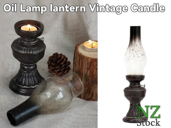 Oil Lamp Vintage Candle