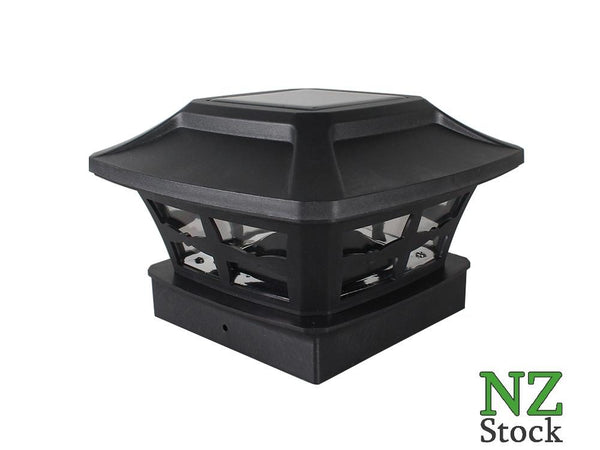 NEW Solar Fence Landscape Post Light - New