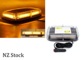 Waterproof Amber LED Strobe Beacon Light 12/24V