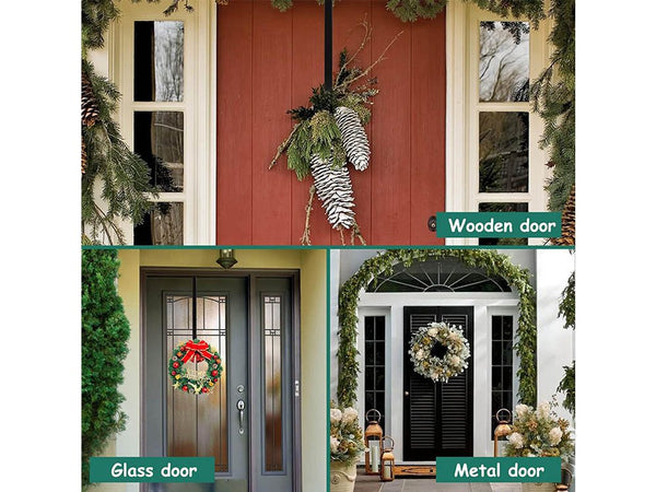 Grinch Door Sign Wreath Hanger - Ne