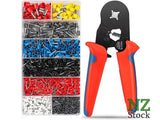 1250PCS Crimping Tool Crimper Plier with Terminals - New