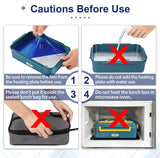 Portable Electric Heated Heating Lunch Box Bento Food Warmer 12V