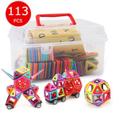 NEW Magnetic Building Blocks 113PCS