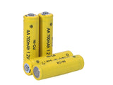 12 PCS Rechargeable AA Battery, 1.2V 700mAh Ni-Cd