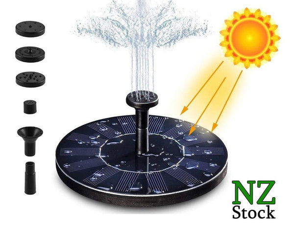 Solar Water Fountain