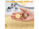 Cookie Cutters 24PCS - NEW