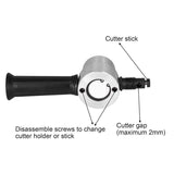 Electric Drill Plate Nibbler Cutter Power Sheet Metal Shear Attachment