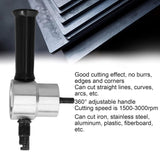 Electric Drill Plate Nibbler Cutter Power Sheet Metal Shear Attachment