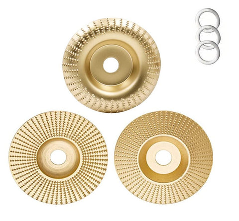 3Pcs Wood Carving Disc