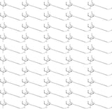 50pcs Peg Board Hooks Wall Shelf Hanger Garage Organiser Shop Display
