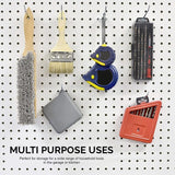 50pcs Peg Board Hooks Wall Shelf Hanger Garage Organiser Shop Display