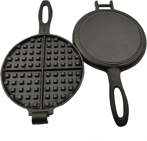 Cast Iron Waffle Maker Grill Pan 2028815