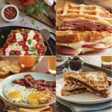 Cast Iron Waffle Maker Grill Pan 2028815