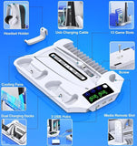 PS5 Stand Cooling Fan Playstation 5 Charging Station