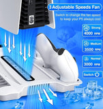 PS5 Stand Cooling Fan Playstation 5 Charging Station
