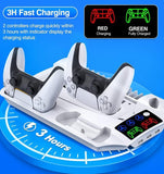 PS5 Stand Cooling Fan Playstation 5 Charging Station