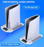 PS5 Stand Cooling Fan Playstation 5 Charging Station