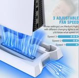 PS5 Stand Cooling Fan Playstation 5 Charging Station