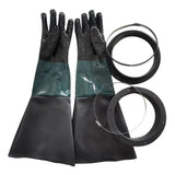 Sandblasting Glove Sand Blaster Gloves with With O Rings and Holder