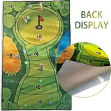 Mini Golf Game Set Golf Putting Chipping Hitting Mats