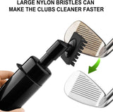 Golf Club Cleaning Brush Groove Cleaner with Spray Water Bottle