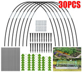 30pcs Garden Seedling Arch Shed Bracket Set