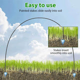 30pcs Garden Seedling Arch Shed Bracket Set