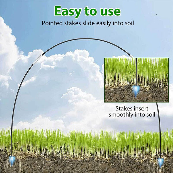 30pcs Garden Seedling Arch Shed Bracket Set