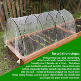 30pcs Garden Seedling Arch Shed Bracket Set