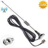 HF VHF UHF Ham Radio Amateur Mobile Radio Scanner Antenna Magnetic Base