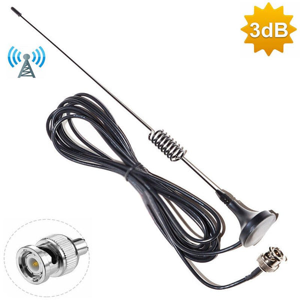 HF VHF UHF Ham Radio Amateur Mobile Radio Scanner Antenna Magnetic Base