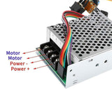DC Motor Speed Controller PWM Reversible Switch Set 10V-55V 12V 24V 36V 48V 60A