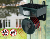 Solar Ultrasonic Animal Repeller