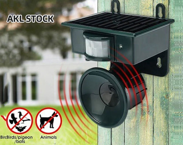 Solar Ultrasonic Animal Repeller