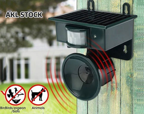 Solar Ultrasonic Animal Repeller