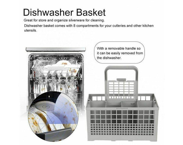 Universal Dishwasher Cutlery Basket Storage