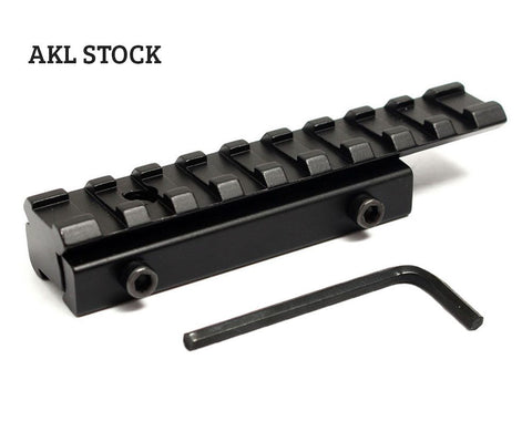 Brand New 11mm to 22mm Weaver Rail Dovetailad Adapter