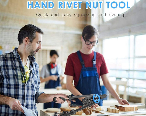 M3-M12 Riveter Tools Set Nut Riveting Screw Kits Rivnut Nutsert Insert Accessori