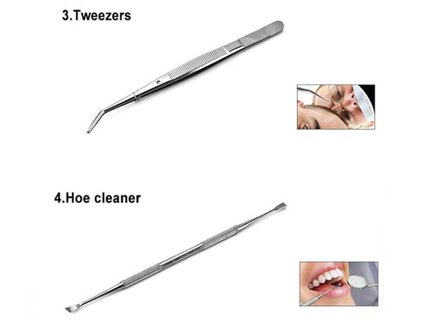 Teeth Cleaning Instruments Set, Dental Tools