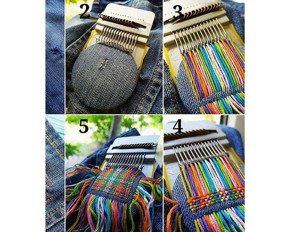 Darning Loom Machine Mini Weave Tool