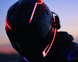 Motorbike Helmet Light Strip