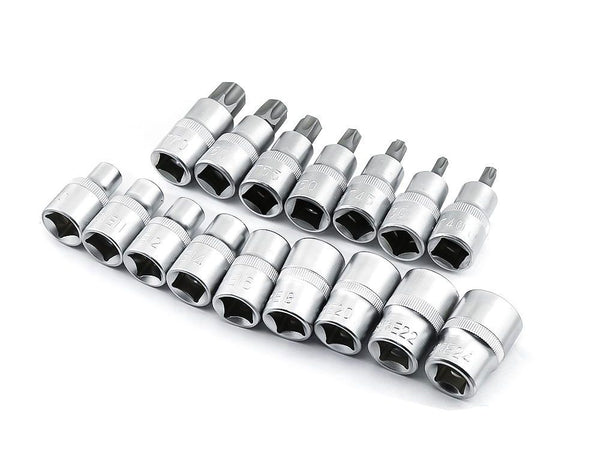 Torx Socket Set 1/2" 16PCS