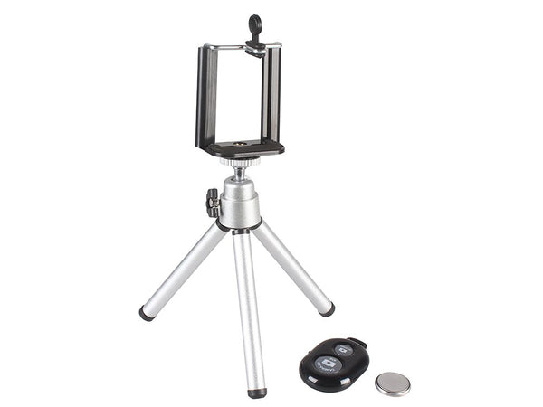 Mobile Phone Tripod + Remote Shutter