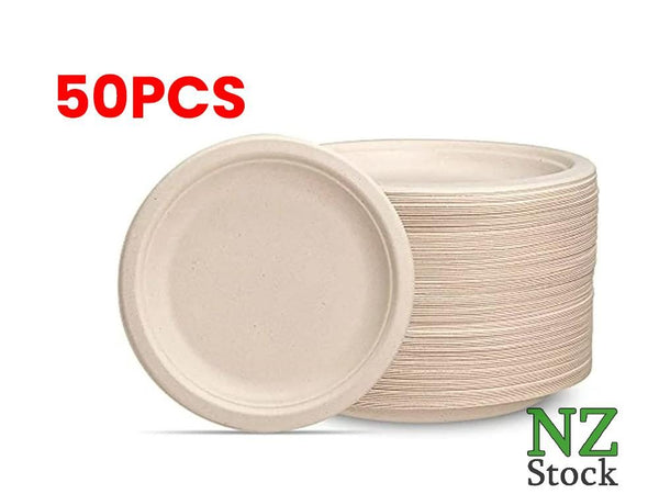 Disposable Paper Plates 50PCS