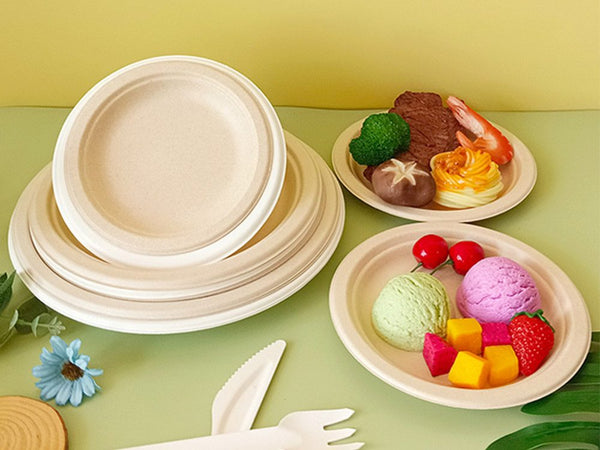 Disposable Paper Plates 50PCS