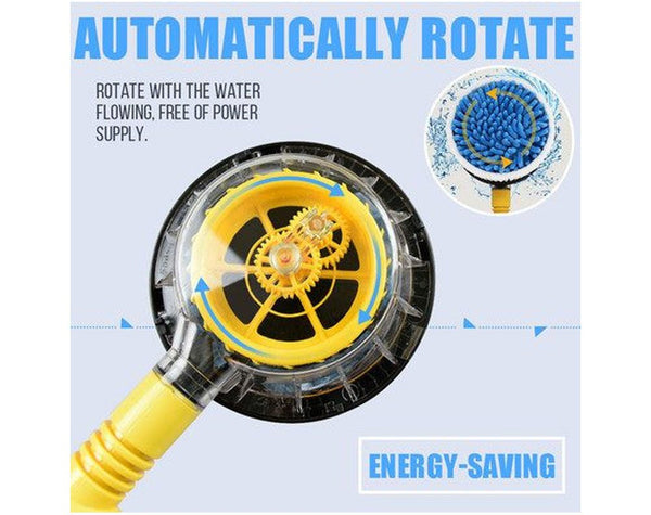 Car Wash Mop Automatic Foam / Water Car Wash Brush