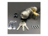 Ball Entry Door Knobs with Lock Key Entrance Handle Privacy Passage